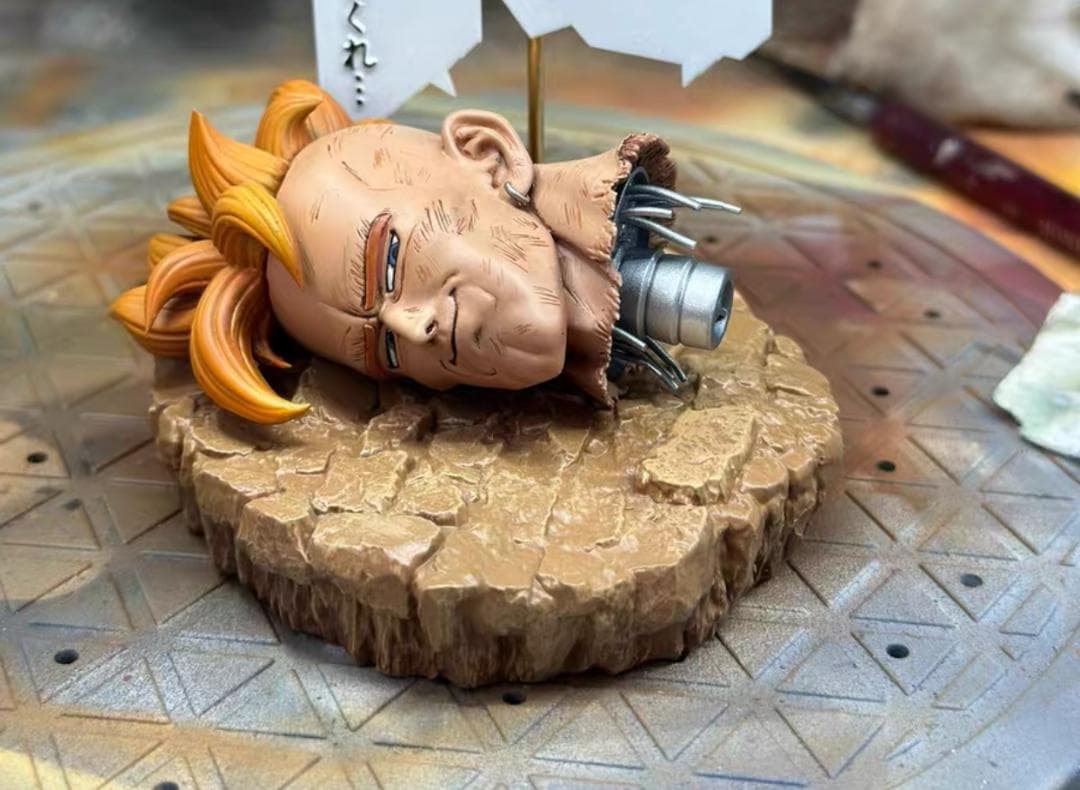 ドラゴンボール 人造人間16号の悲しい最期 未塗装 樹脂 3Dプリント
