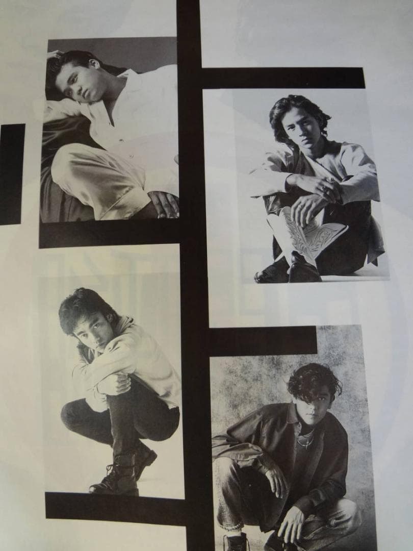 男闘呼組   　1990年　カレンダーポスター　コレクション