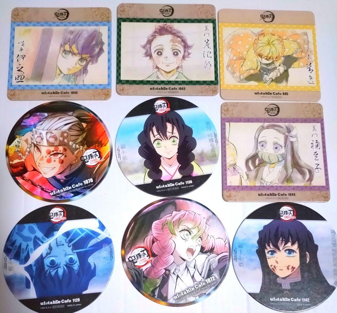 鬼滅の刃 ufotablecafe コースター108枚＆ポスカ2枚 無限城編