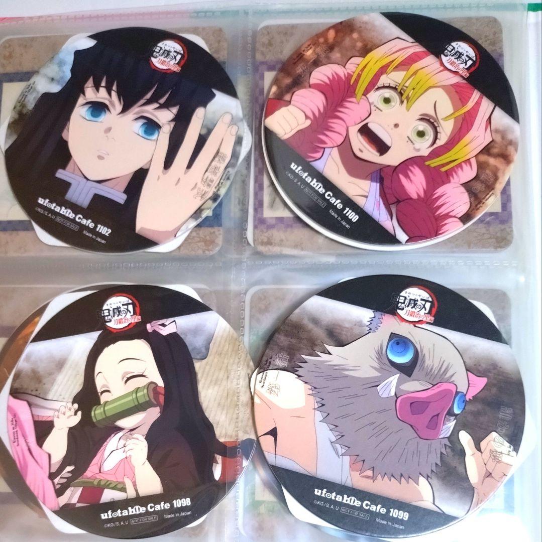 鬼滅の刃 ufotablecafe コースター108枚＆ポスカ2枚 無限城編