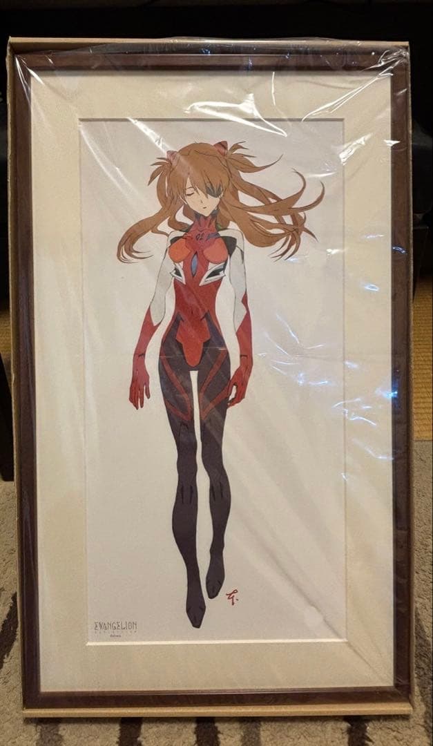 エヴァンゲリオン展　限定　アスカ　複製原画