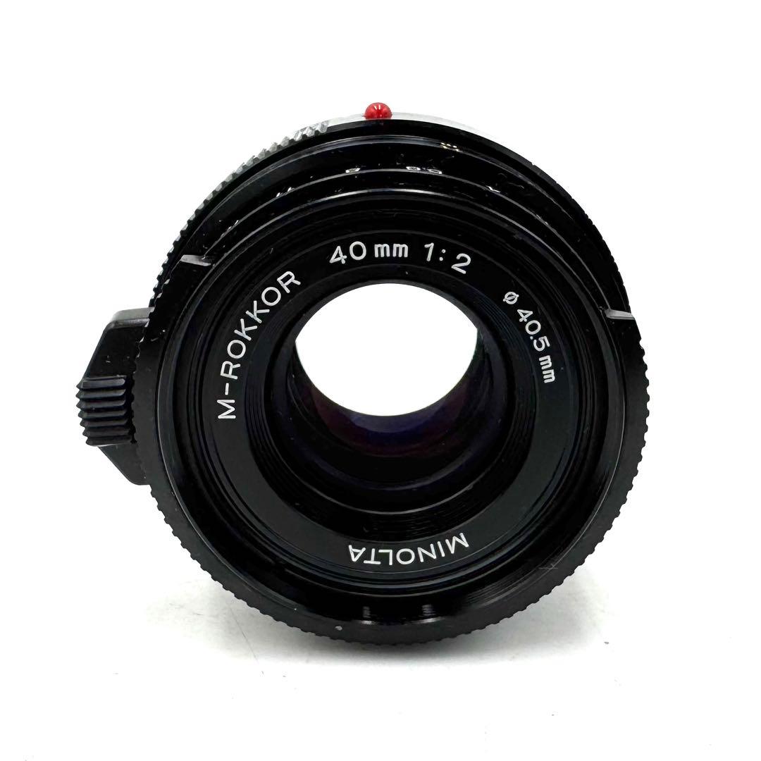 MINOLTA ミノルタM-ROKKOR 40mm f2 ライカMマウントレンズ