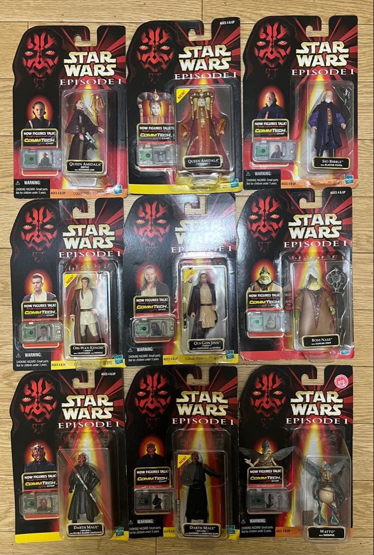 Star Wars Episode I フィギュアセット　25種　コムテック