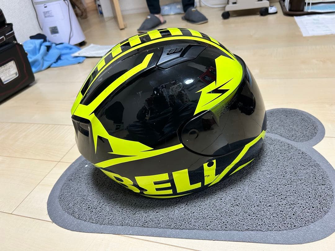 BELL フルフェイスヘルメット ブラック/イエロー