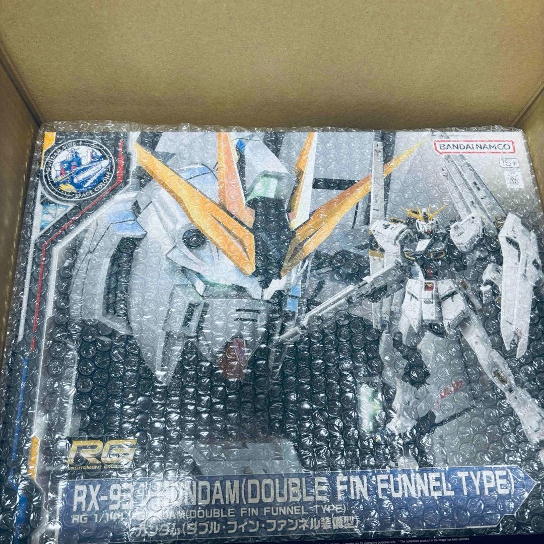 RG νガンダム ダブル・フィン・ファンネル装備型 RX-93ff クリアカラー