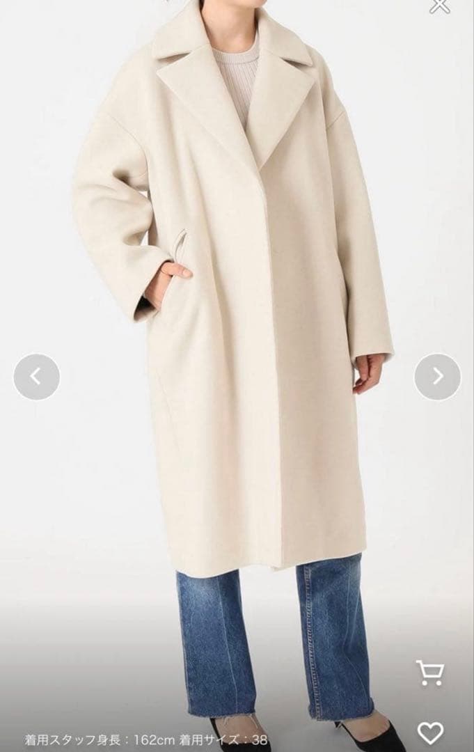 IENA チェスターコート　MANTECO