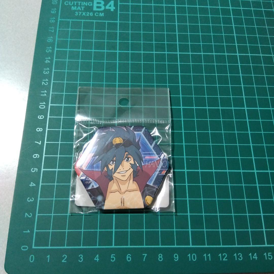 【ダンボール戦機】郷田ハンゾウ ハニカム缶バッジ