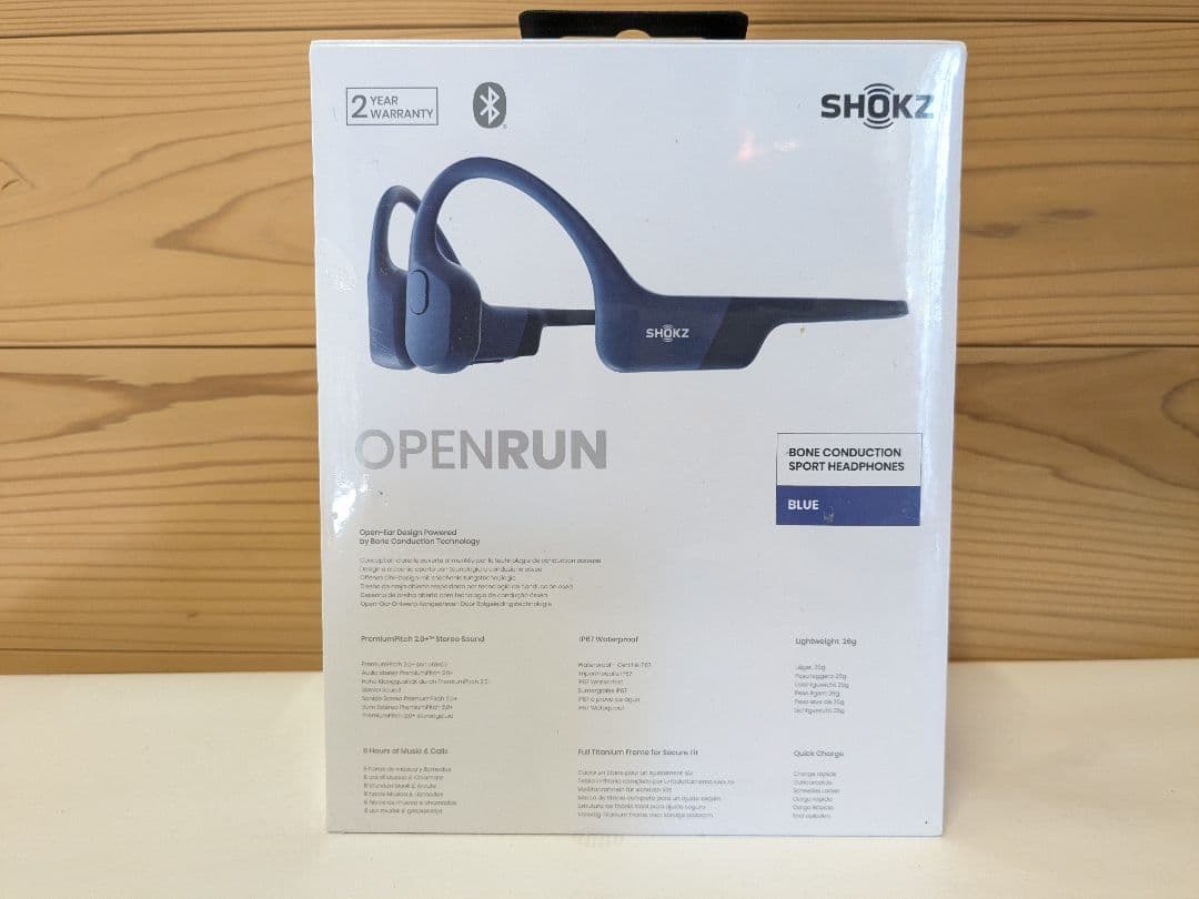 【未開封】Shokz OpenRun 骨伝導イヤホン SKZ-EP-000005