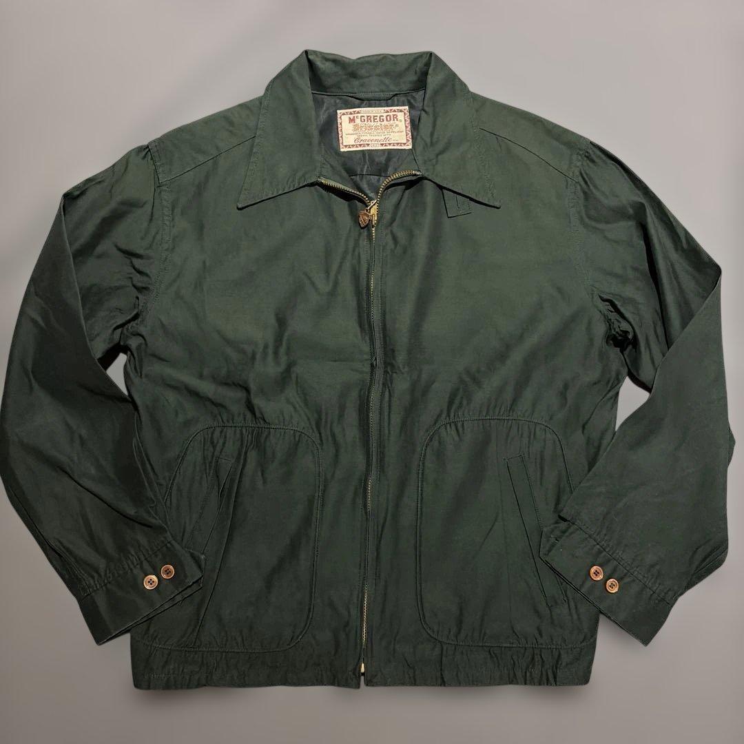 【極美品】60s McGREGOR ドリズラージャケット 42 USA製 紋章付