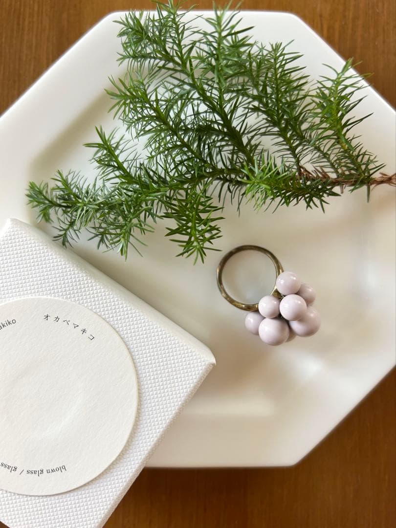 オカベマキコ　☆ しゃぼんリング