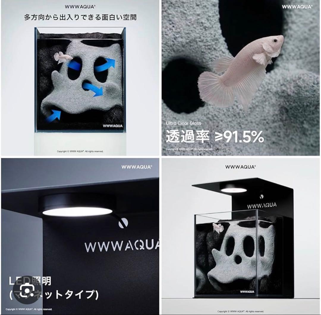 WWW AQUA 水槽 オールインワン アクアリウム
