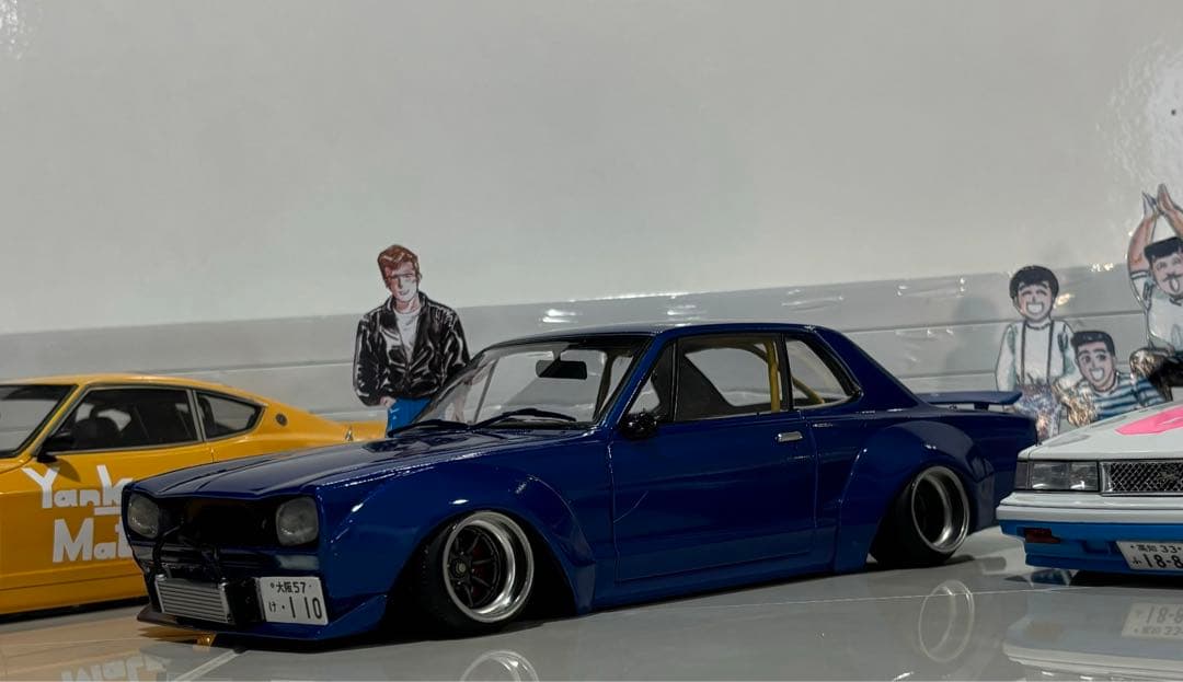 専用！1/18ミニカー シャコタン⭐︎ブギ ジュンちゃん　ハコスカ仕様