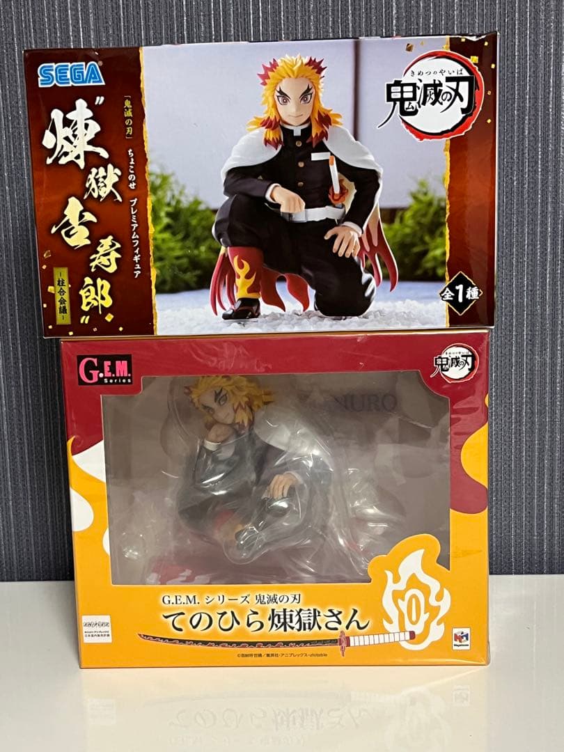 手のひら煉獄さん フィギュア 鬼滅の刃 ちょこのせ フィギュア