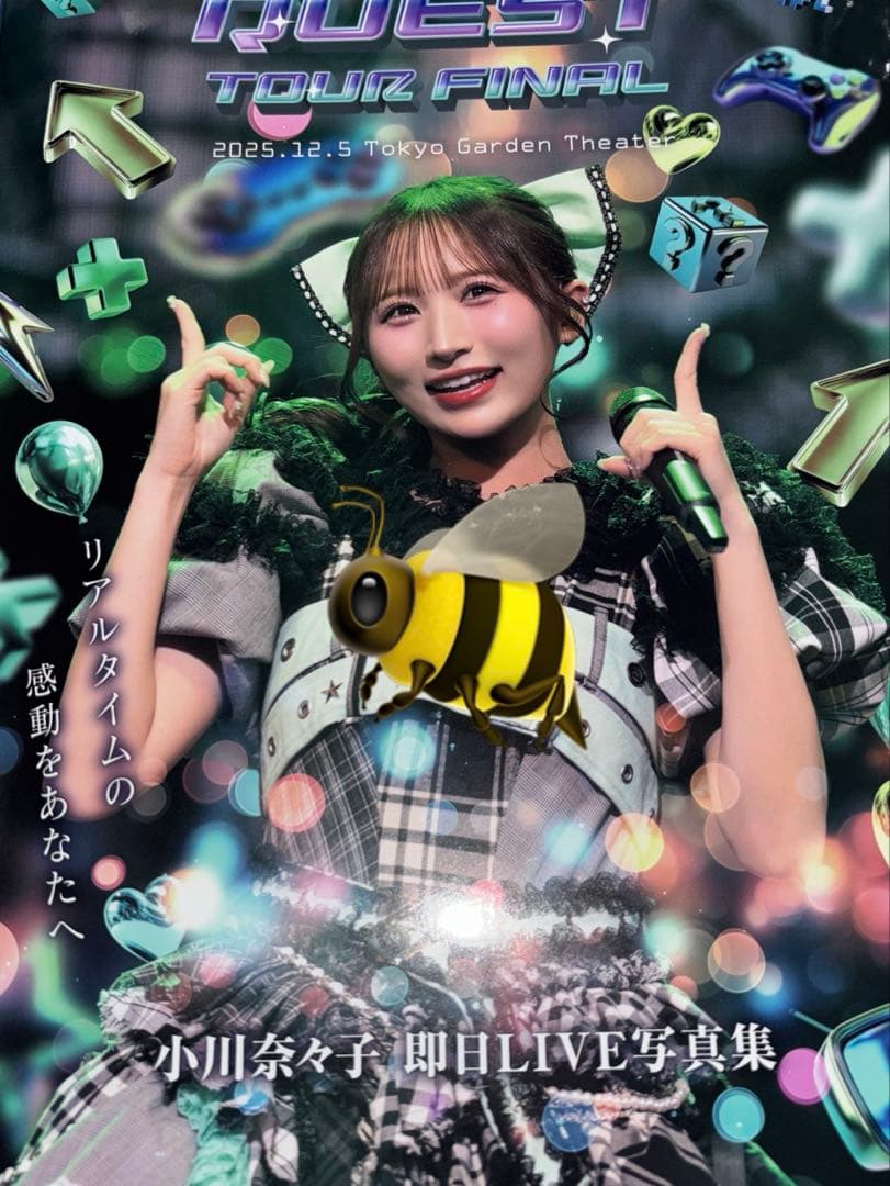 candytune 小川奈々子 ナンバリング付きLIVE写真集　100冊限定