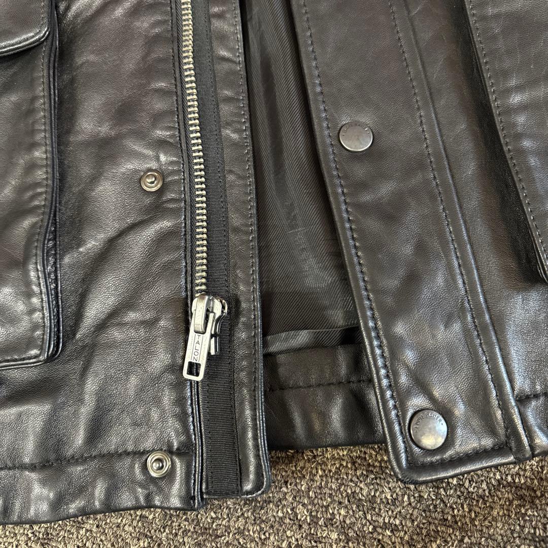 EDDIE BAUER エディーバウアー レザージャケット ブルゾン XL
