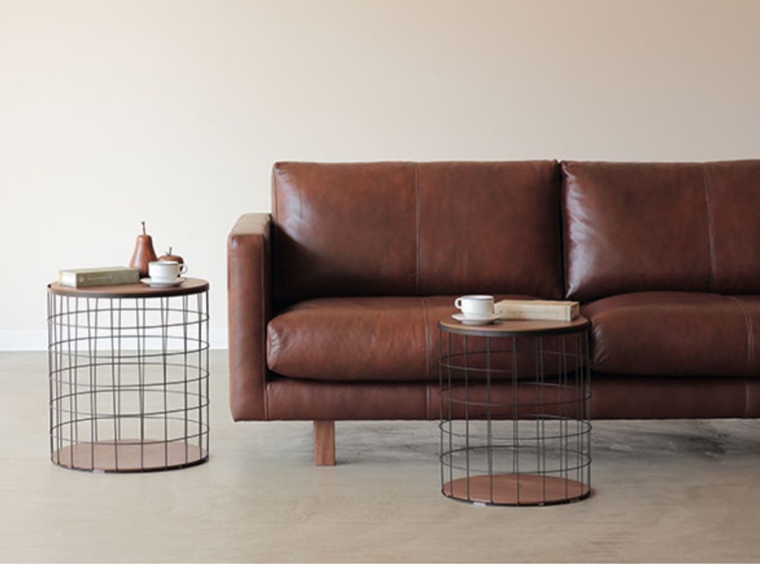 NOWHERE LIKE  サイドテーブル パニエ　関家具　2個セット