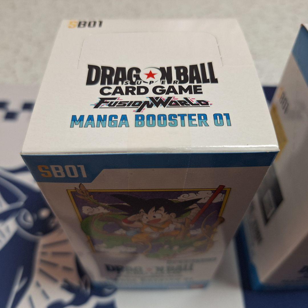 ドラゴンボールカードゲーム MANGA BOOSTER 01 未開封品 2box