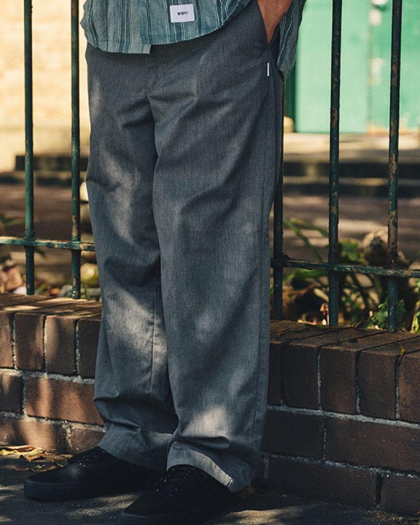 サイズ02 WTAPS WRKT2001 TROUSERS CTPL TWILL