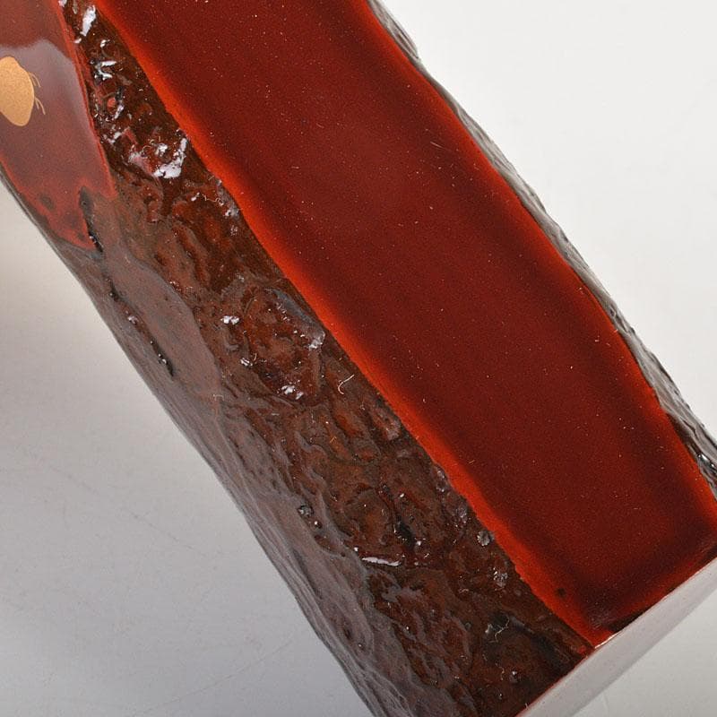 茶道具　平安光阿弥造　蜑小舟香合　雪能花月裳清見屋田子浦　共箱　V　6790