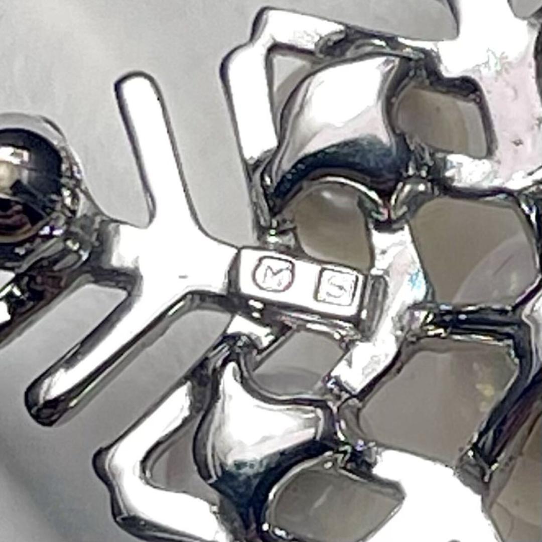 【MIKIMOTO/ミキモト】アコヤパール スノーフレーク 雪の結晶 ブローチ