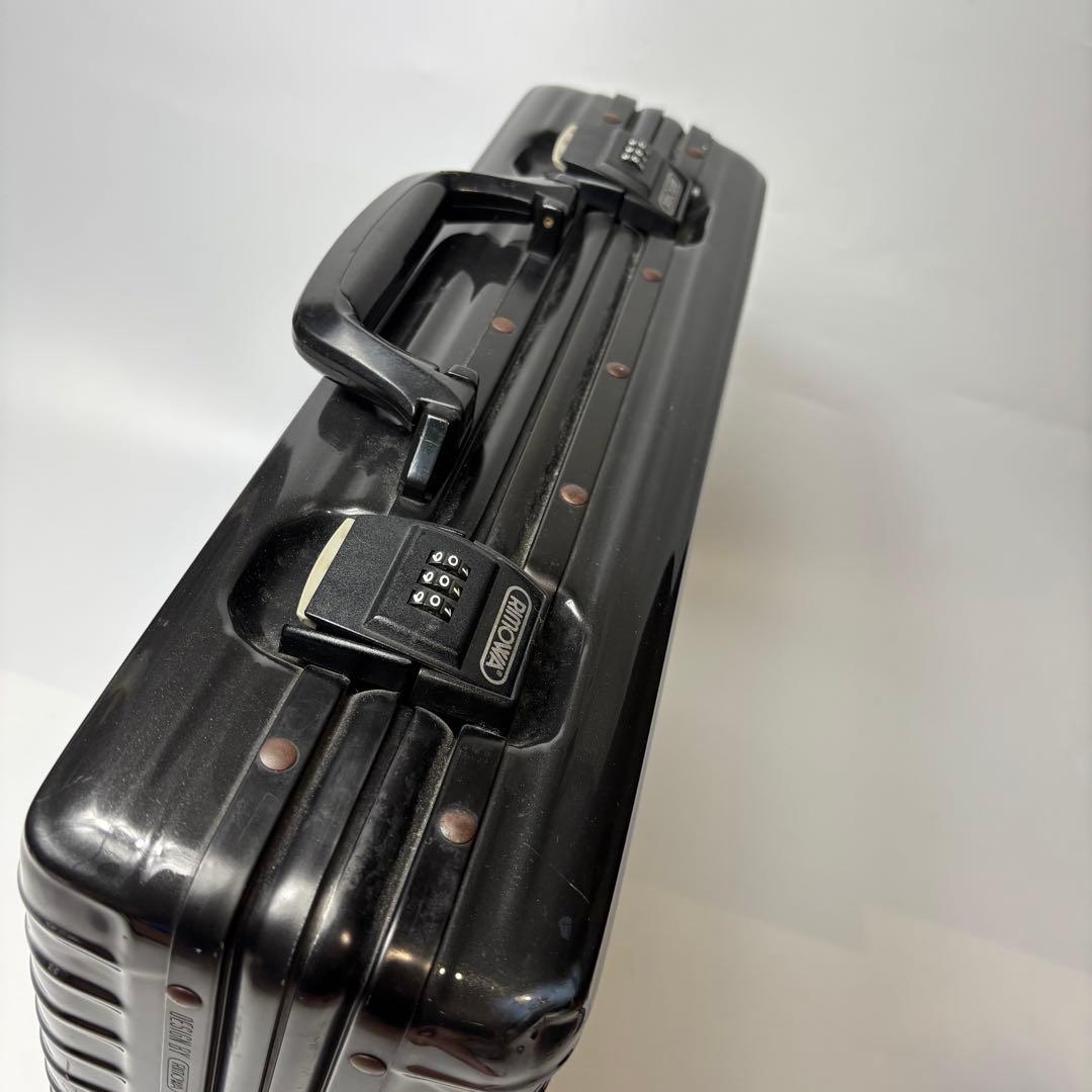 A4可 RIMOWA アタッシュケース 大容量 ビジネス 旅行　黒