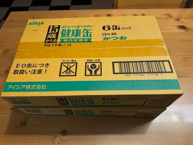 アイシア　健康缶　ペースト　総合栄養食　キャットフード　高齢猫　シニア猫