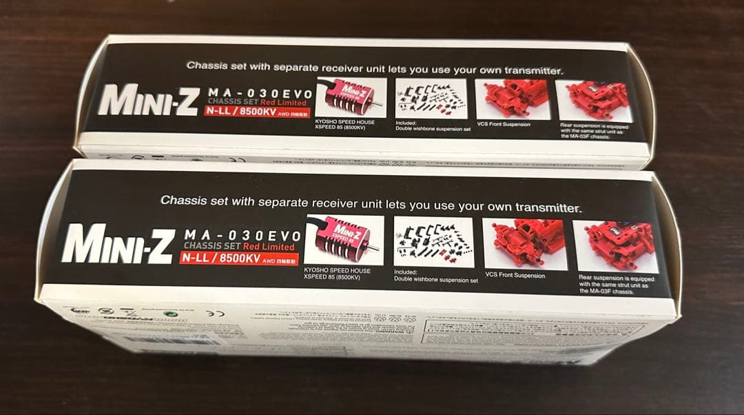 京商 ミニッツ MA-030EVO 限定赤仕様　2台セット　未開封