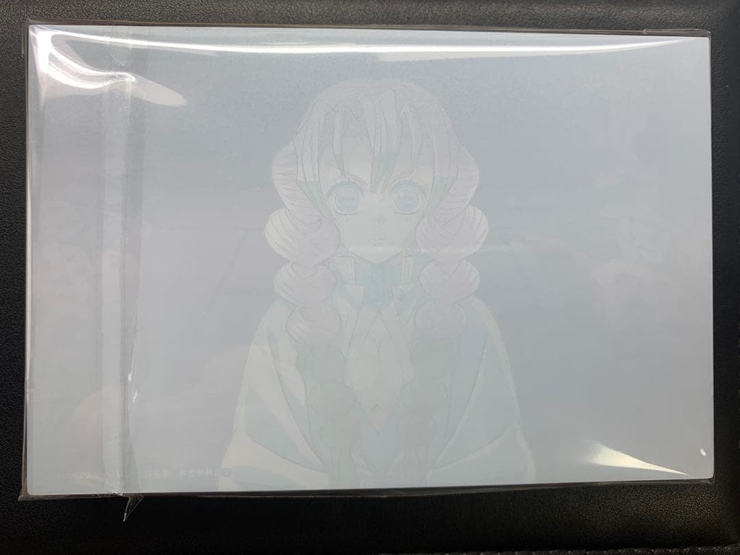 鬼滅の刃　甘露寺蜜璃　二層アクリルブロック　コラージュレイヤードパネル