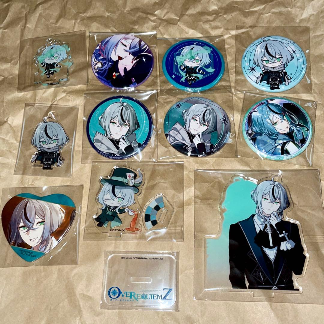 OVER REQUIEMZ オバレク　モリィ　缶バッジ　アクスタ