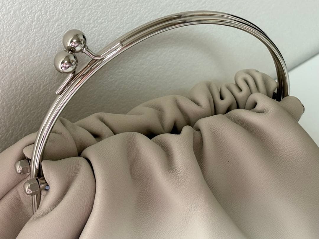 ♪傳濱野 HAMANO 2way がま口 ハンドバッグ ショルダーバック♪