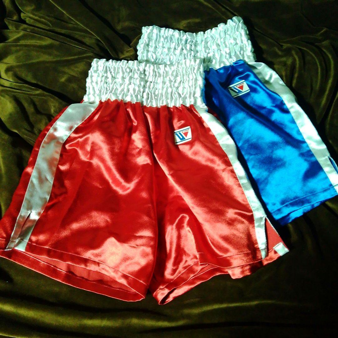 ウイニング ボクシングトランクス Mサイズ 赤青セット