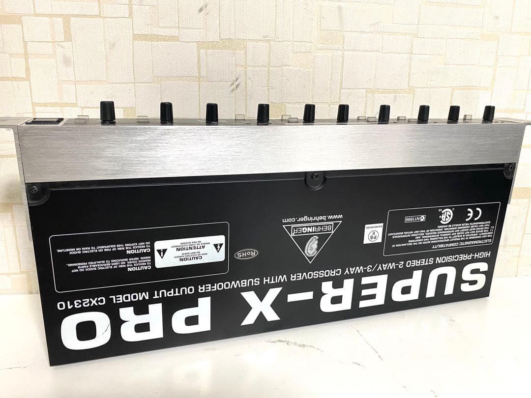 BEHRINGER SUPER-X PRO CX2310 チャンネルディバイダー