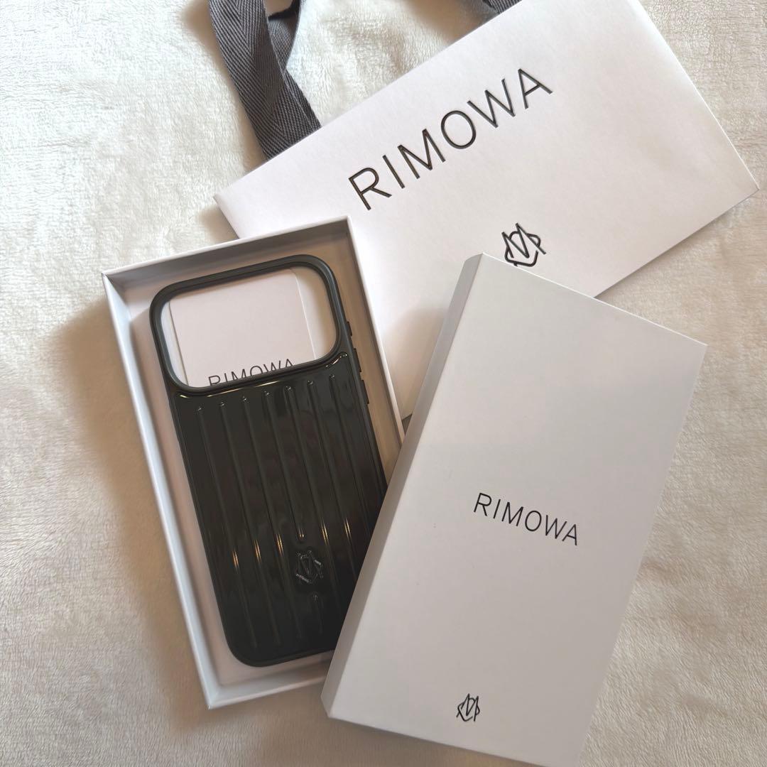 RIMOWA iPhone17ProMax ケース スレートグレー