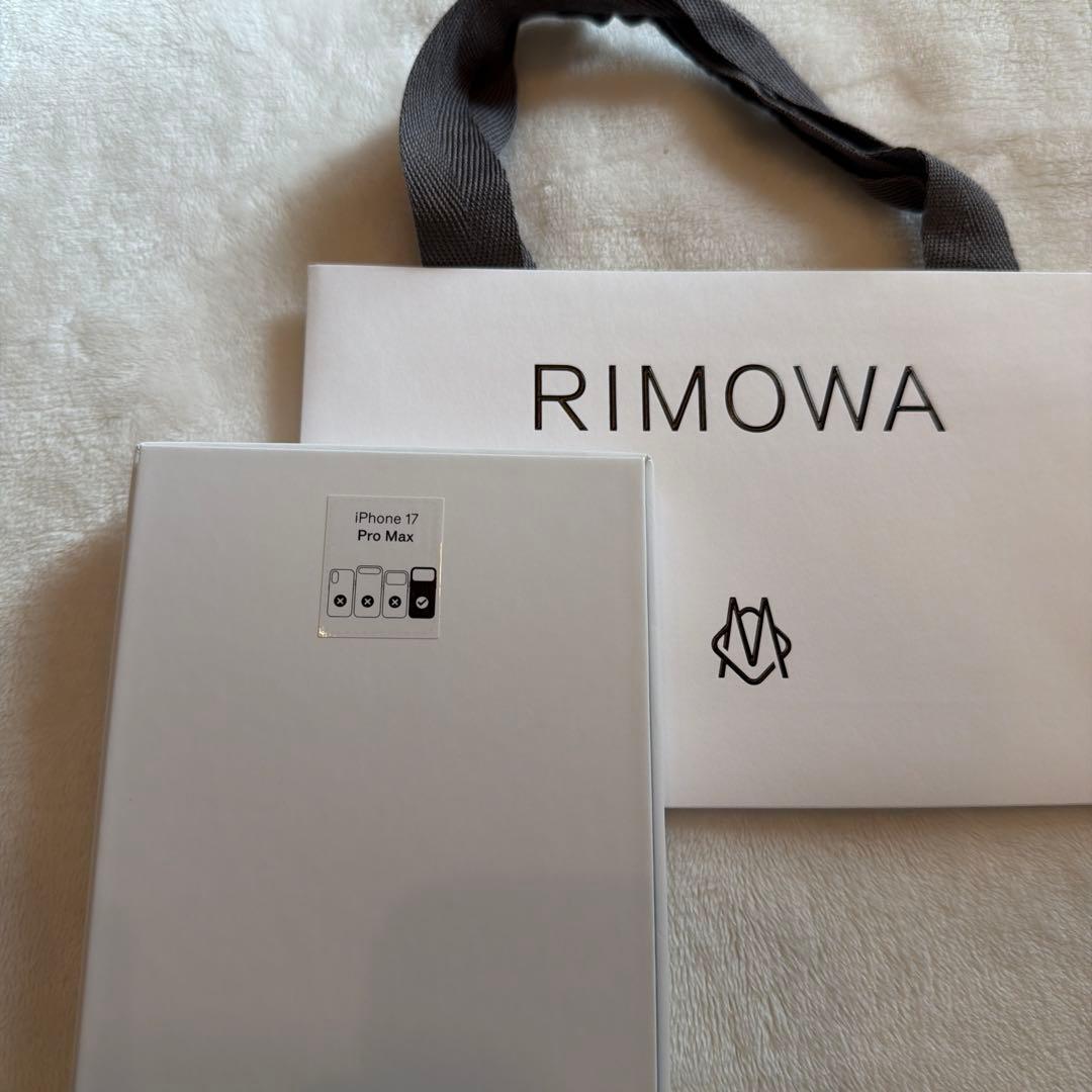 RIMOWA iPhone17ProMax ケース スレートグレー