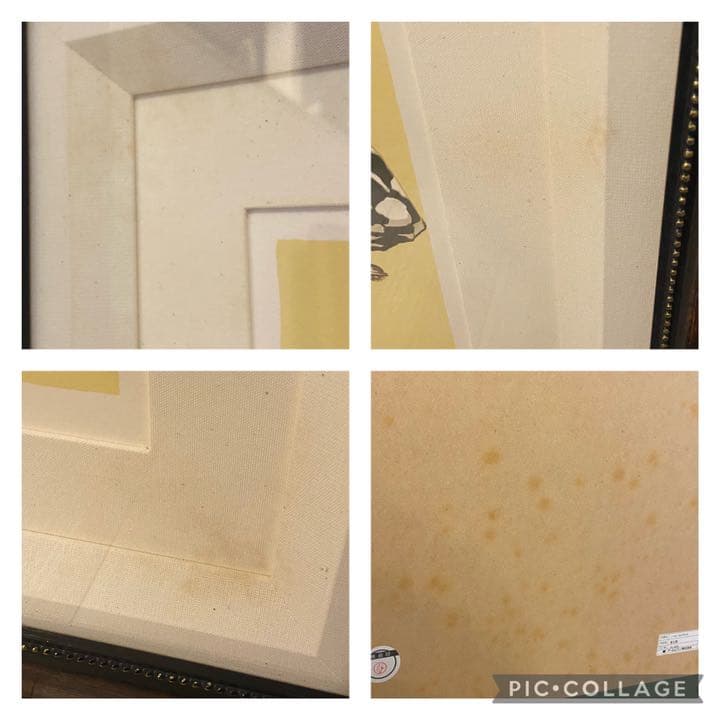 本人　直筆サイン　ノーマン　ロックウェル 道化師 リトグラフ　保証書付