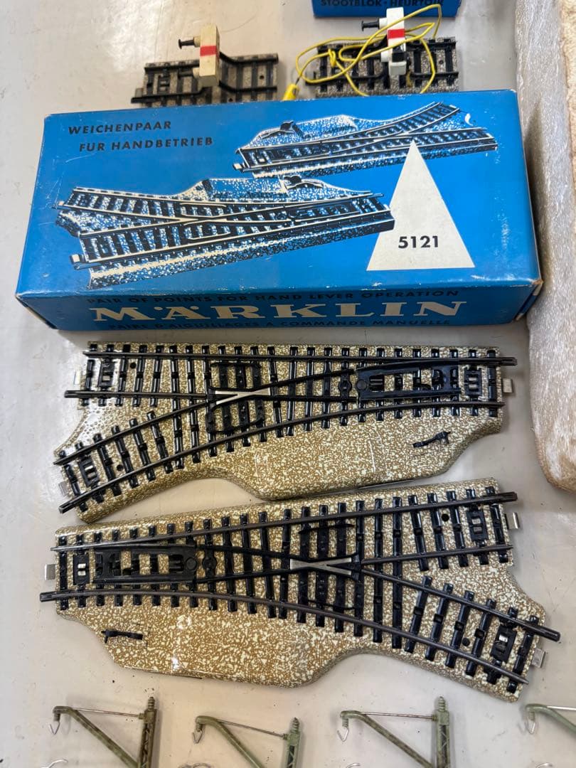 当時物 MARKLIN メルクリン HOセット 蒸気機関車 3029 5121