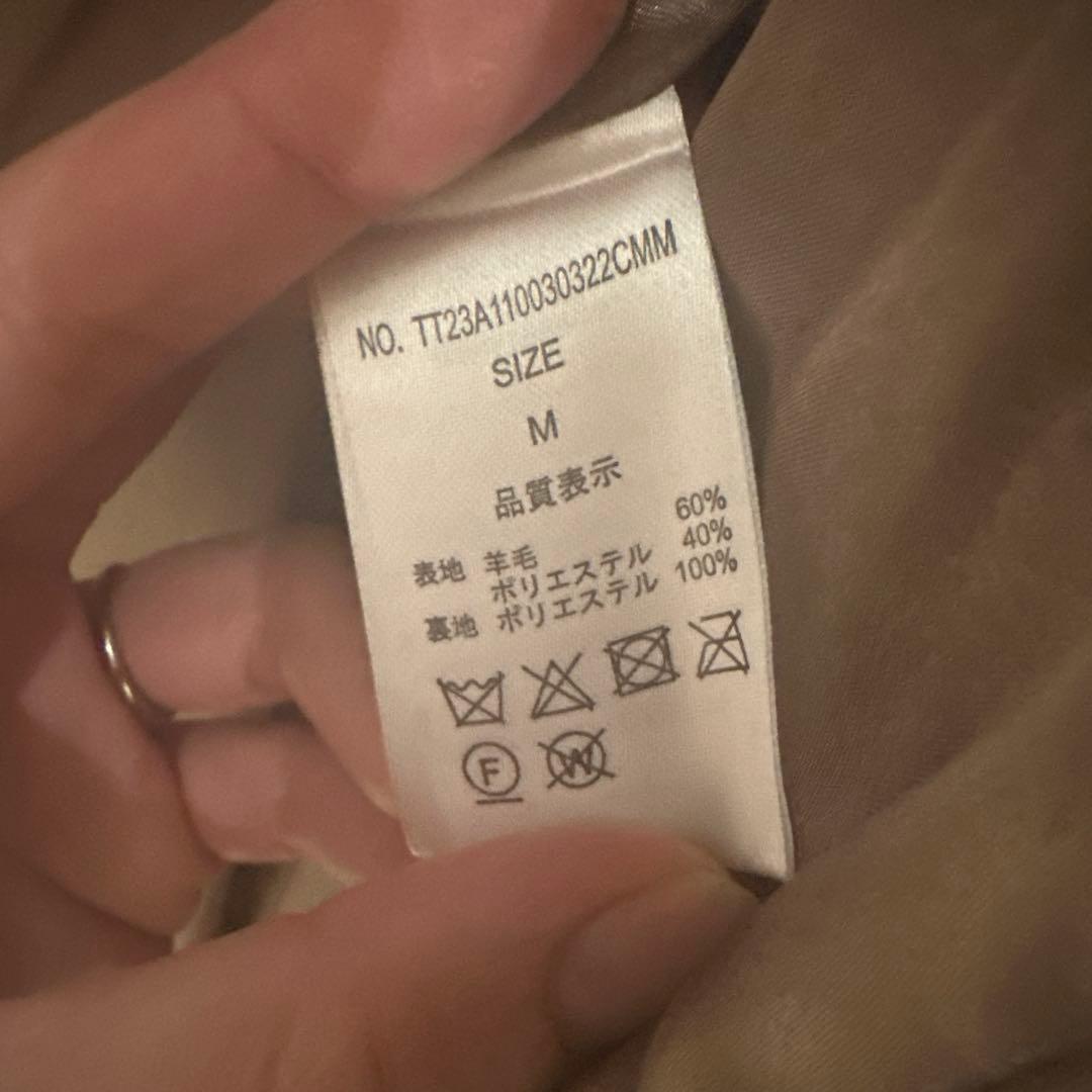 THE TOE シャギージャケット キャメル M