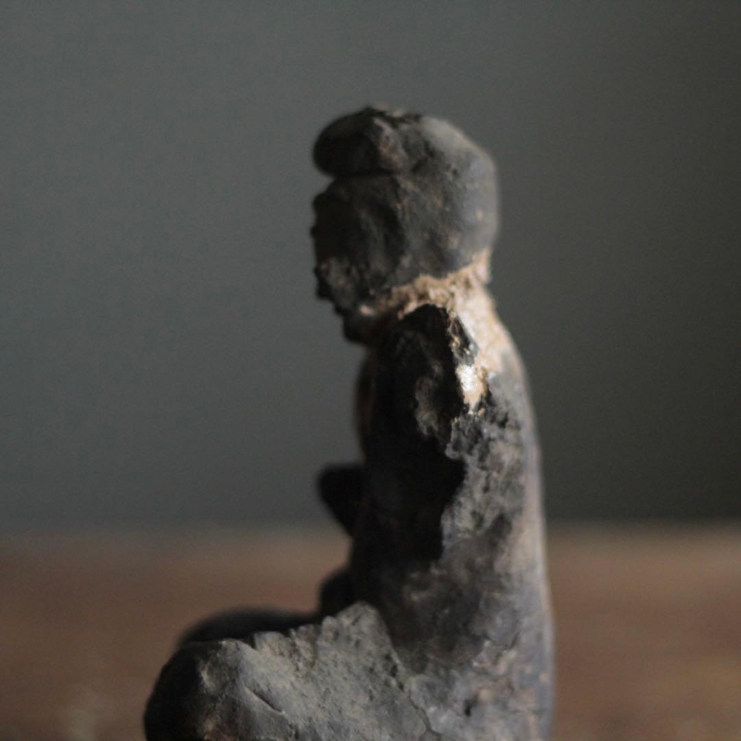 古い 土人形 恵比寿さん 古美術 古道具 アンティーク オブジェ