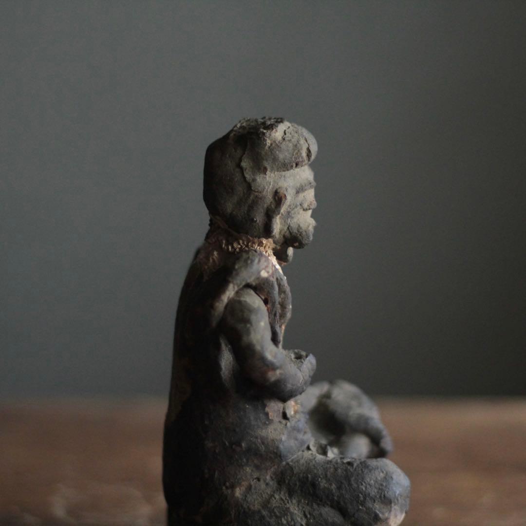 古い 土人形 恵比寿さん 古美術 古道具 アンティーク オブジェ