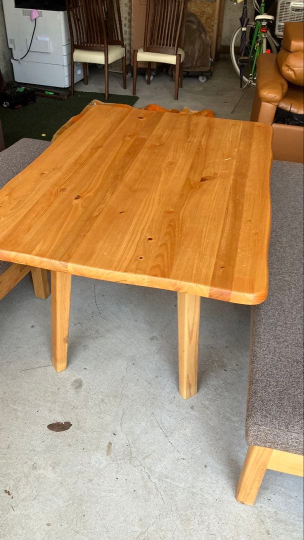 シギヤマ家具　ダイニングテーブル　チェア　スツール　セット