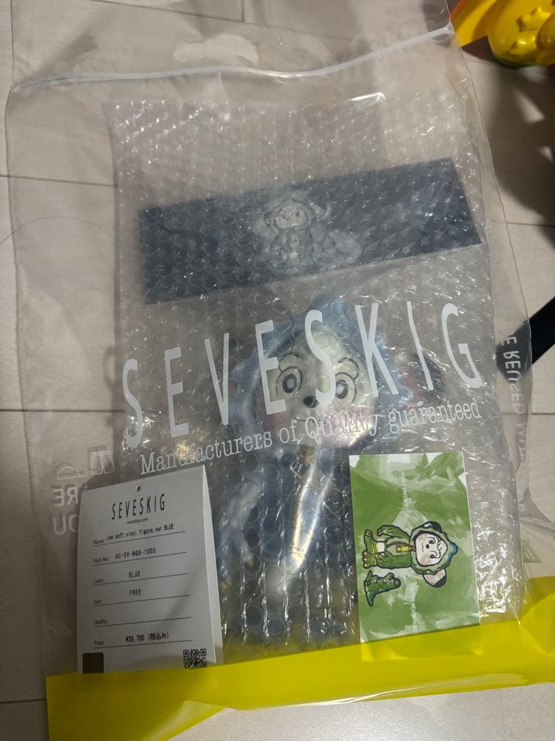 SEVESKIG × Bitter Melon Monster レオソフビ