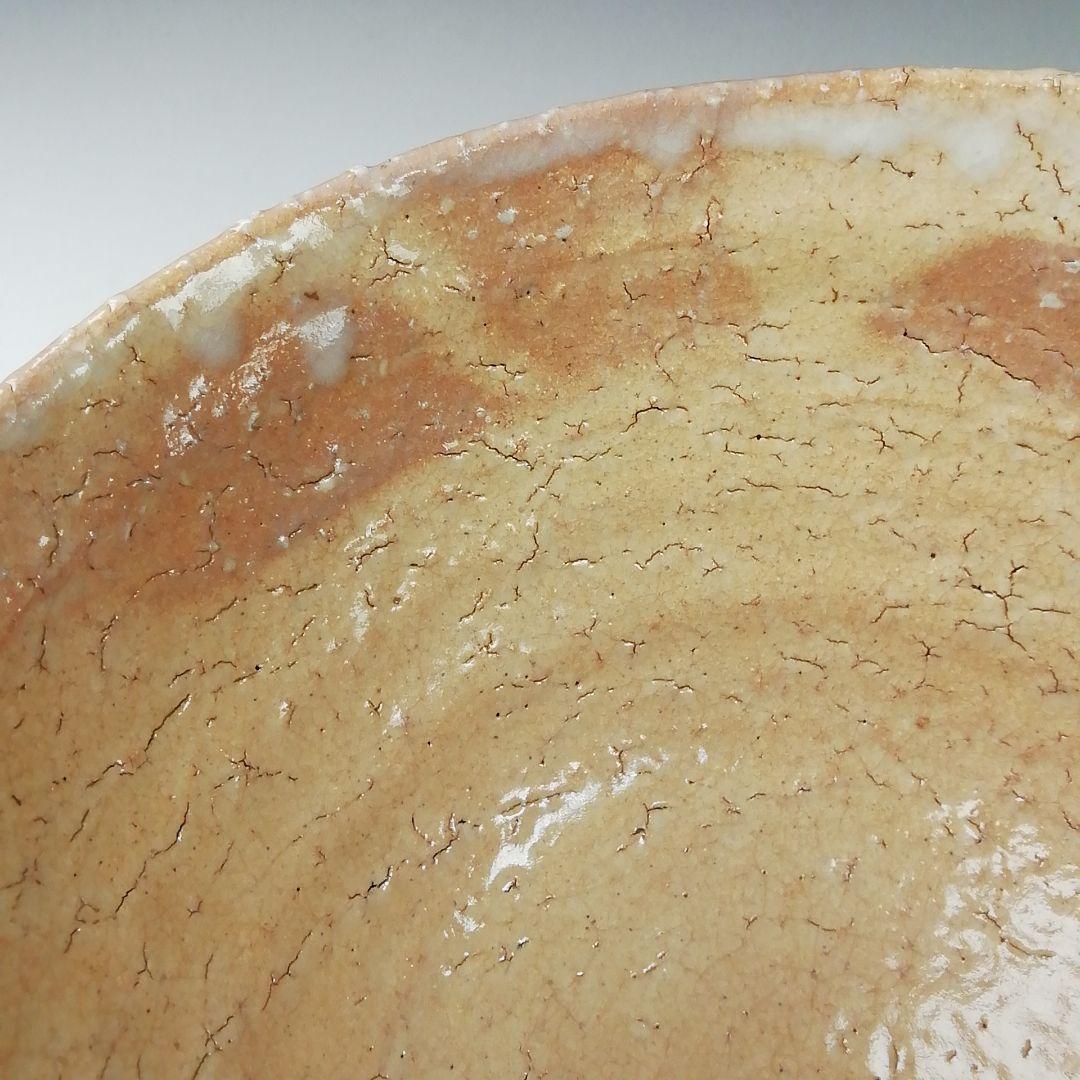 Ｔ３４４　茶碗　『萩茶碗』『林紅陽 造』　共箱　抹茶碗　茶道具