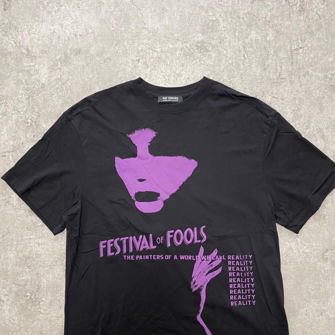 トップス RAF SIMONS 22AW Festival of Fools TEE XS