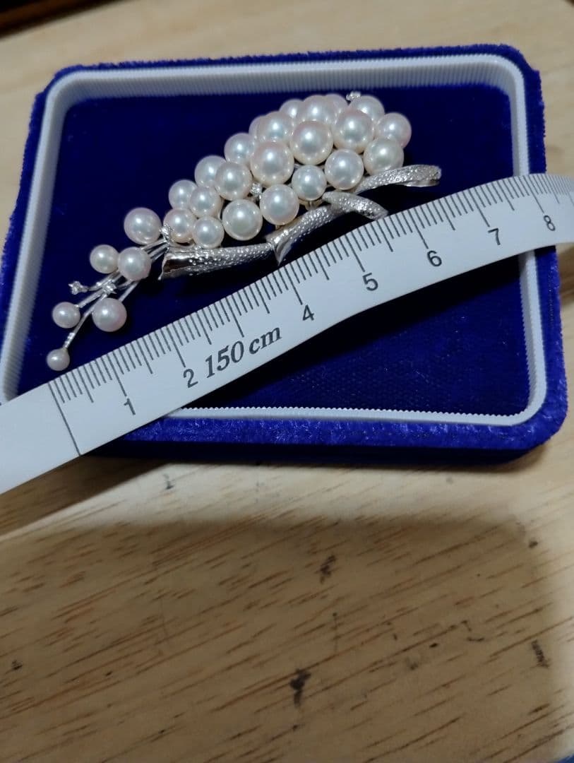 pyonpyonka パールブローチ（A）