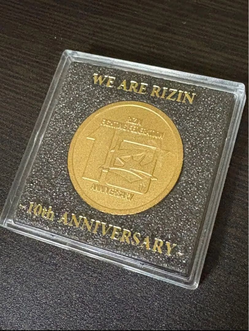 RIZIN 10th Anniversary Medal 　ライジン