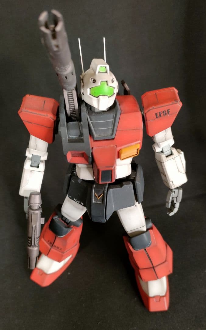 ガンプラ 塗装済 完成品 MGジムキャノン