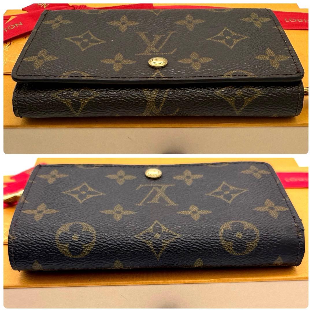 超美品✨ルイヴィトン モノグラム トレゾール L字ファスナー コンパクト財布