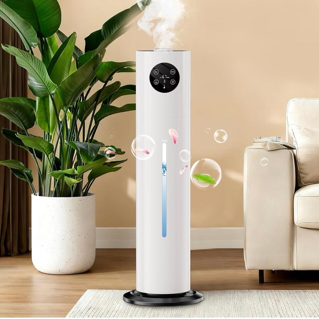 加湿器 大容量 空気清浄機能付き 睡眠モード 静音 お手入れ簡単 PSE認証