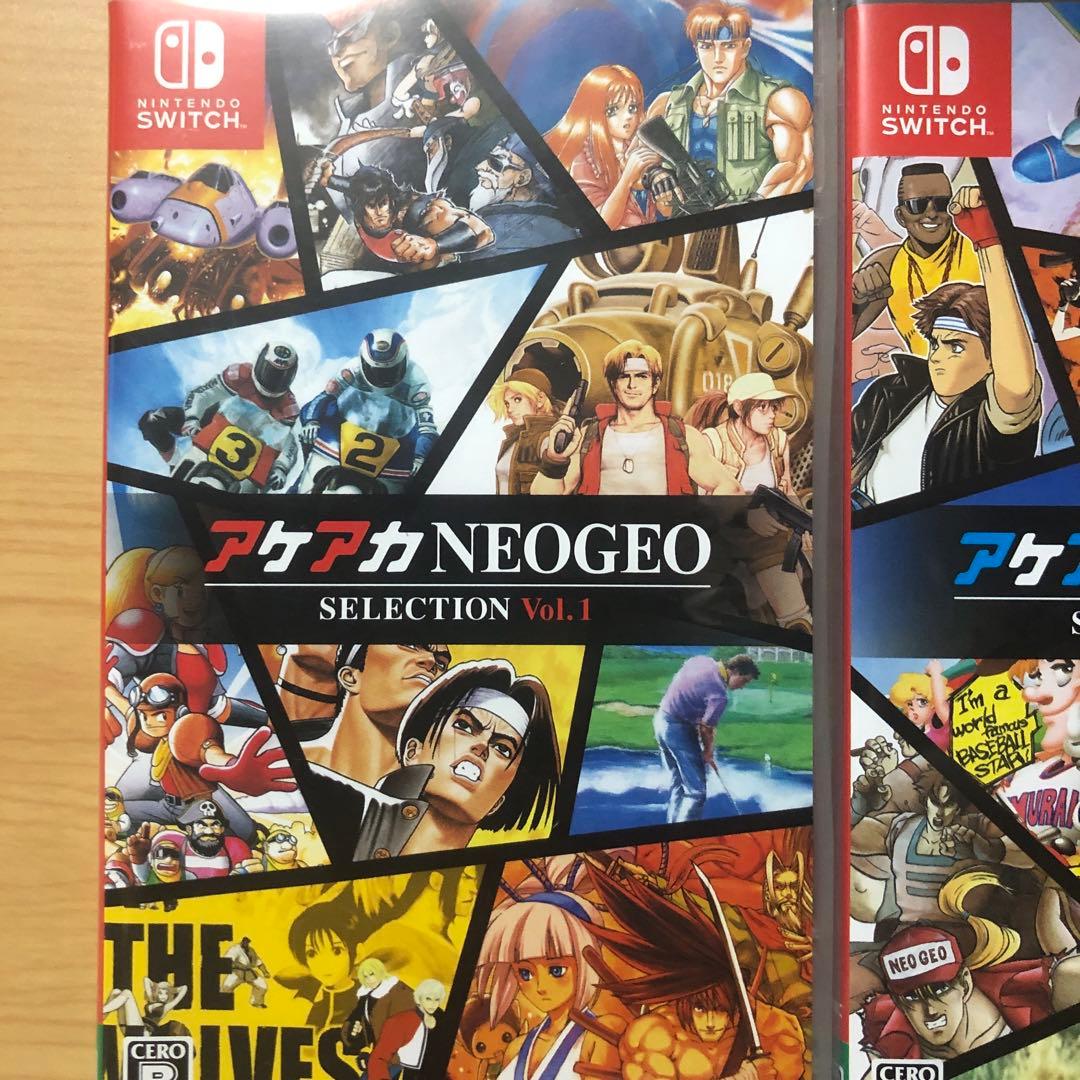 Switch アケアカNEOGEO セレクション Vol.1、2、5 セット！