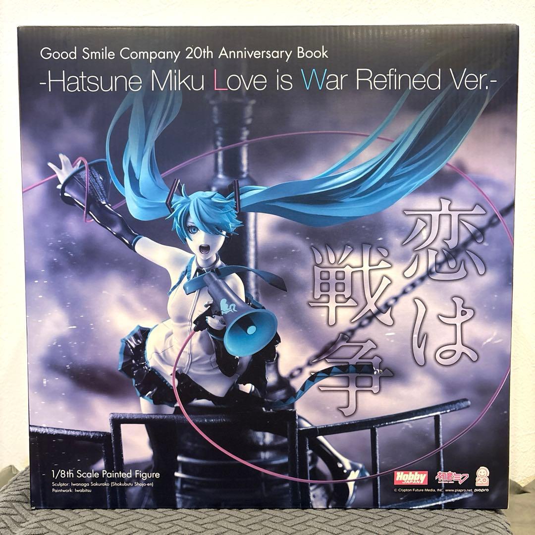 新品未開封 グッスマ20th 初音ミク 1/8 恋は戦争 Refine Ver